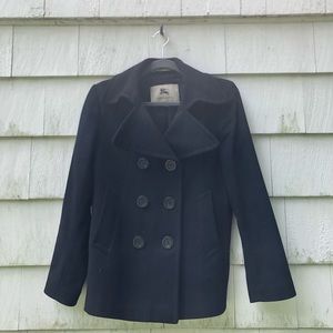 Burberry Wool & Cashmere Pea Coat